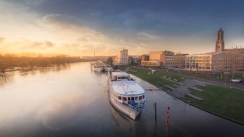City view of Arnhem taken from the John Frostbridge