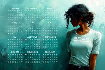 Calendar 2025 by Harry Hadders