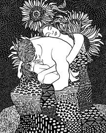 Familie omhelzing van Cats & Dotz