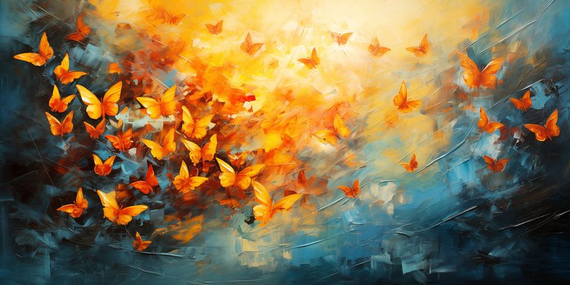 Flight into the Sunlight by Emil Husstege