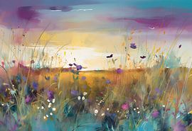 Blumen der Morgenlatte von Artsy