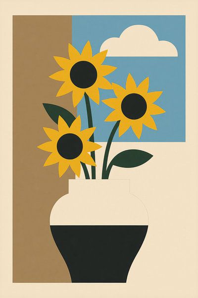 The Sunflowers by Sutrisno Utomo