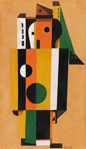Heinrich Hoerle - Begegnung (1925)