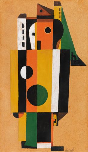 Heinrich Hoerle - Ontmoeting (1925)