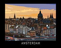 Amsterdam met op de voorgrond de Schreierstoren