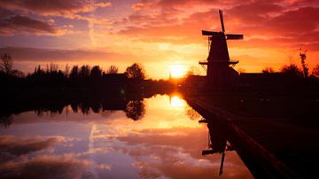 Haal de Hollandse schoonheid in huis met onze prachtige fotoprint van TCPhoto.nl