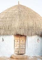 La maison à toit de chaume