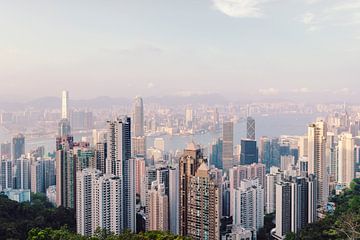 Hong Kong Skyline van Pascal Deckarm
