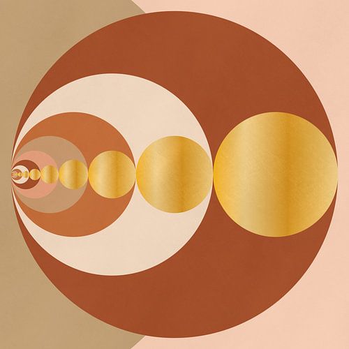 Kreis im Kreis von True Nature Art