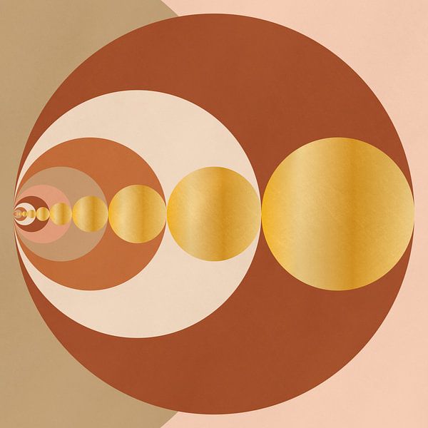 Cercle dans le cercle par True Nature Art