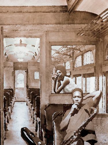 JOHN COLTRANE BLUE TRAIN SAX  ein größeres Bild