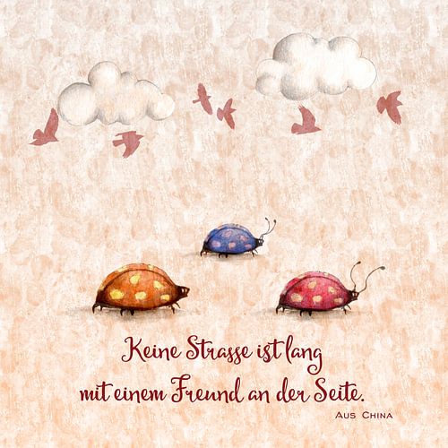 LEBENSWEISHEIT Freunde 