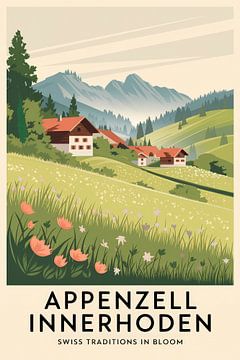 Appenzell Innerrhoden by Poster Art Shop