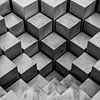 Abstract - blokken perspectief sur Erik Bertels