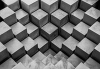 Abstract - blokken perspectief
