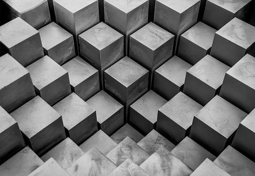 Abstract - blokken perspectief