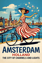 Amsterdam, Niederlande von Vlindertuin-Art