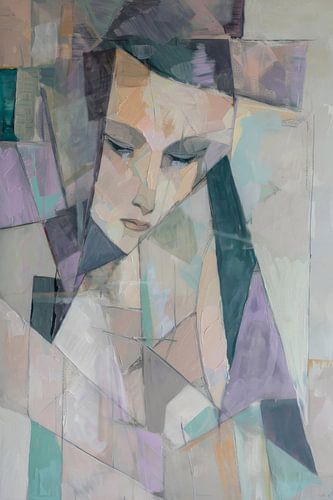 Femme géométrique