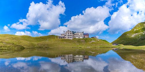 Kleiner Rappensee, daarachter Rappenseehütte