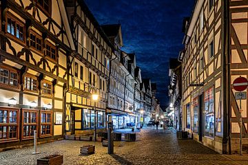 The town of Witzenhausen in North Hesse by Roland Brack