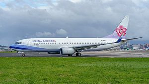 China Airlines Boeing 737-800 Passagierflugzeug.