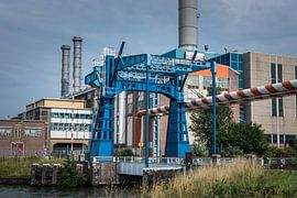 Beautiful industrial harbour bridge in Utrecht by Patrick Verhoef