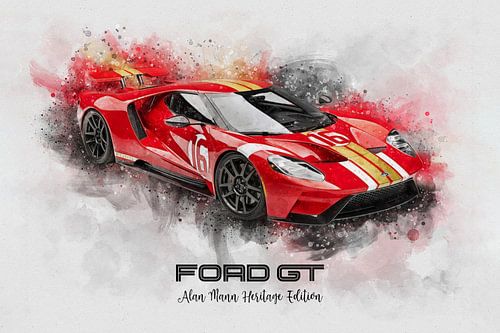 Ford Gt Alan Mann Heritage Edition