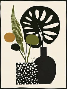 Blad Abstract, Modern Botanisch II