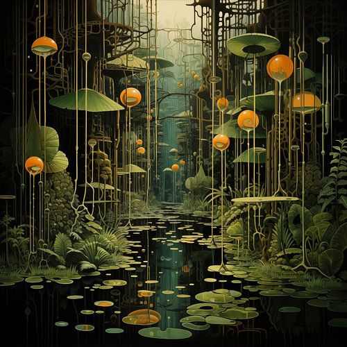 geometrisch regenwoud