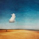 Meine Wolke - Abstrakte Strandszene von Dirk Wüstenhagen Miniaturansicht