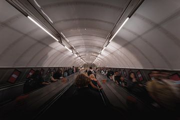 Londres - Le métro sur Bas Van den Berg