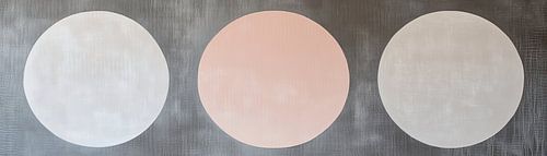 Trois cercles abstraits