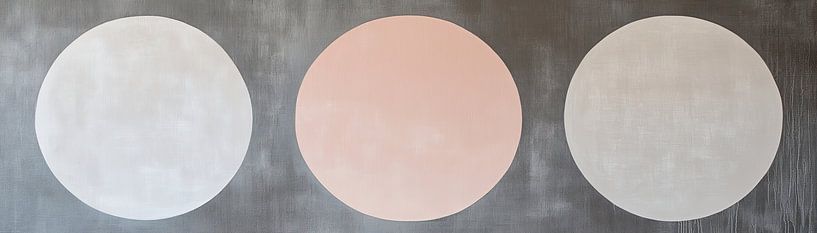 Abstract Three Circles by Modern Collection