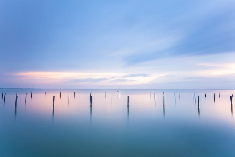 Haventje aan het Ijsselmeer von Elroy Spelbos Fotografie