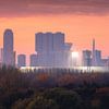 De Kuip - Feyenoord and Skyline Rotterdam by Vincent Fennis