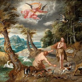Verdrijving uit het paradijs, Jan Breughel, el Joven van Meesterlijcke Meesters