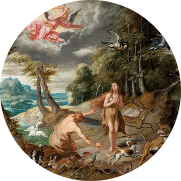 Verdrijving uit het paradijs, Jan Breughel, el Joven