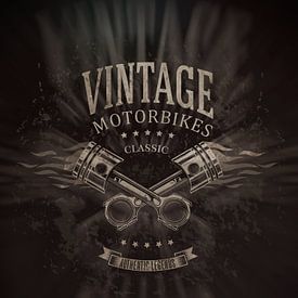 Vintage Motorbikes - Authentic Legends by Kahl Design Manufaktur