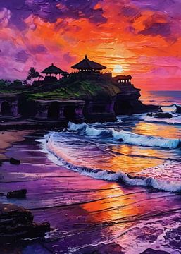 Tanah Lot Schemering van MIROKKU