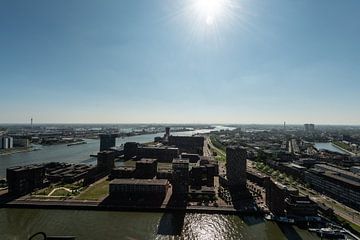 Rotterdam vanaf de Euromast.