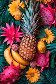 Tropische Früchte von Poster Art Shop