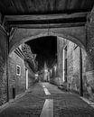Wisselstraat zwart/wit van Bart Hendrix thumbnail