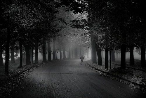 Nur das Knarren der Pedale