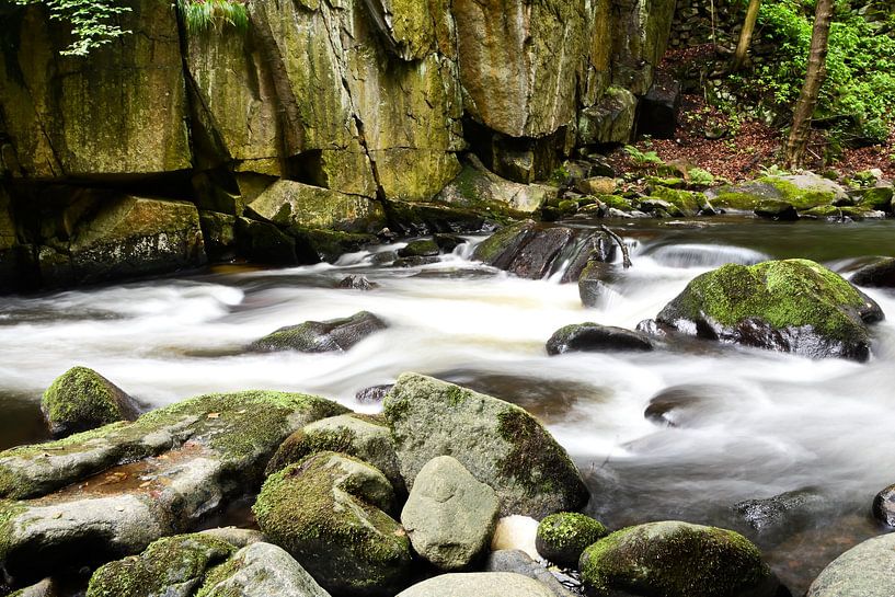 The river Bode near Thale in the Harz Mountains by Heiko Kueverling