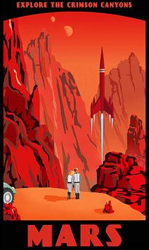 Voyage vers la planète Mars