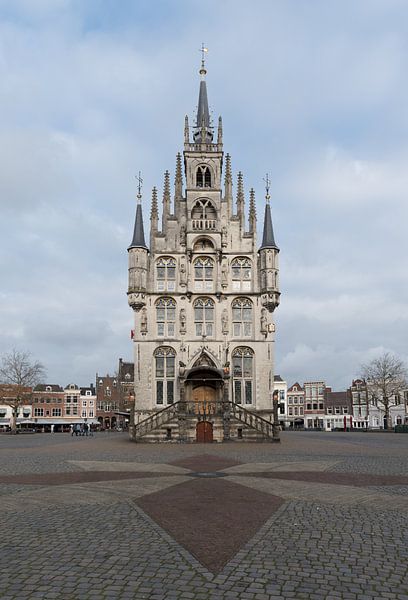 Old Town Hall Gouda by Rinus Lasschuyt Fotografie