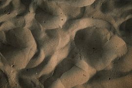 Goldenes Glühen auf dem Sand in Mimizan von Lieselot Engelen