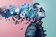 surrealism, portrait, man 