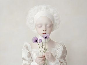 Purple poppy girl
