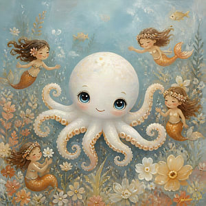 Traumwiese – Oktopus